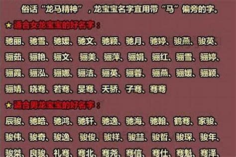 屬龍的名字喜忌|十二生肖取名用字宜忌：属龙起名字